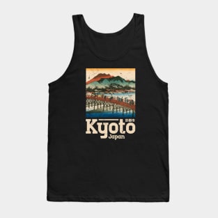 Kyoto, Japan City Vintage Tank Top